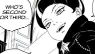 Daemon mocking Code (Image via Shueisha)